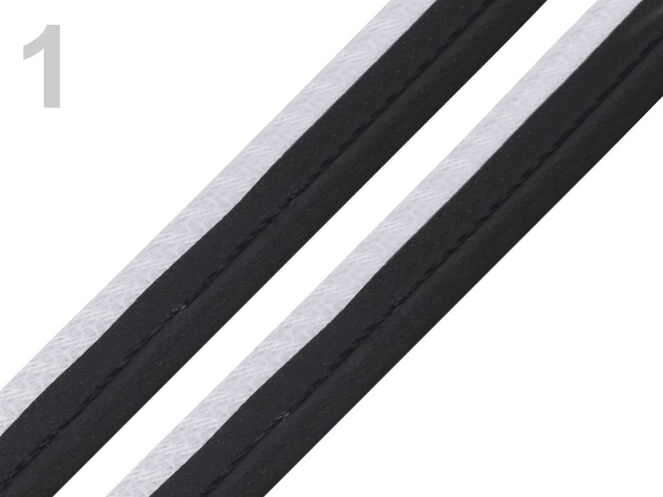 5m Reflektorband - 20mm breit - schwarz mit reflektierenden