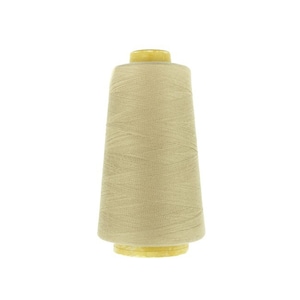 2 x overlock thread sand beige 3000 yards