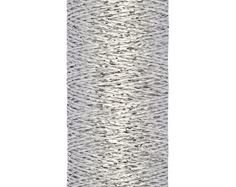 Gütermann Metallic Garn silber 50m - Farbe 41
