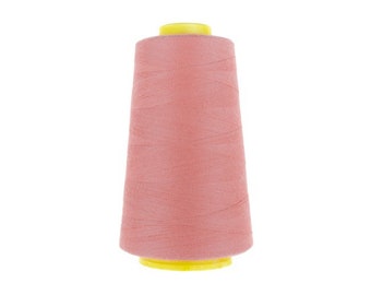 2 x overlock yarn old pink - rosé 3000 yards