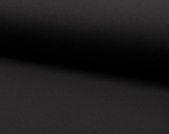 French terry, brushed - anthracite - dark grey - cozy winter sweat