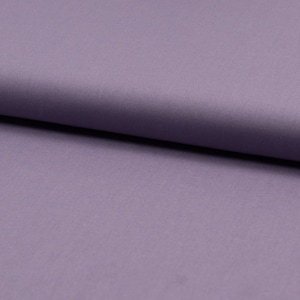 Cotton poplin lilac – organic cotton