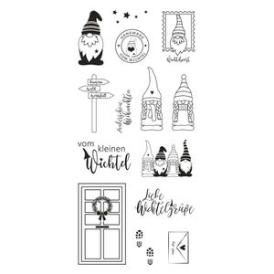 Rayher Clear Stamps - Secret Santa - Stamp Christmas