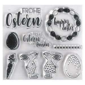 Stamp Rayher Easter Friends - Clear Stamps
