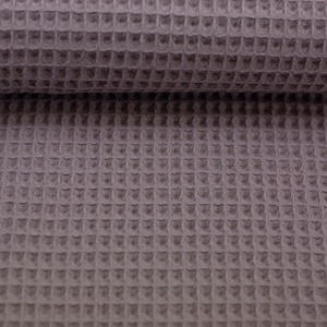 Waffle Piqué Nelson uni - mauve, Swafing Waffle Piqué Cotton