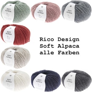 Rico Design Soft Alpaca 50 g 125 m di lana di alpaca