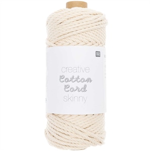 Rico Design Creative Cotton Cord skinny Makramee-Garn 190g 55m