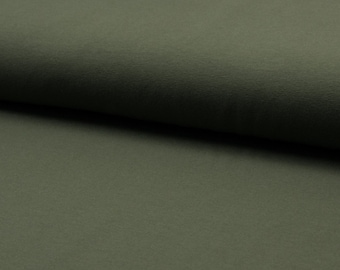 Cotton jersey khaki plain, jersey, plain jersey