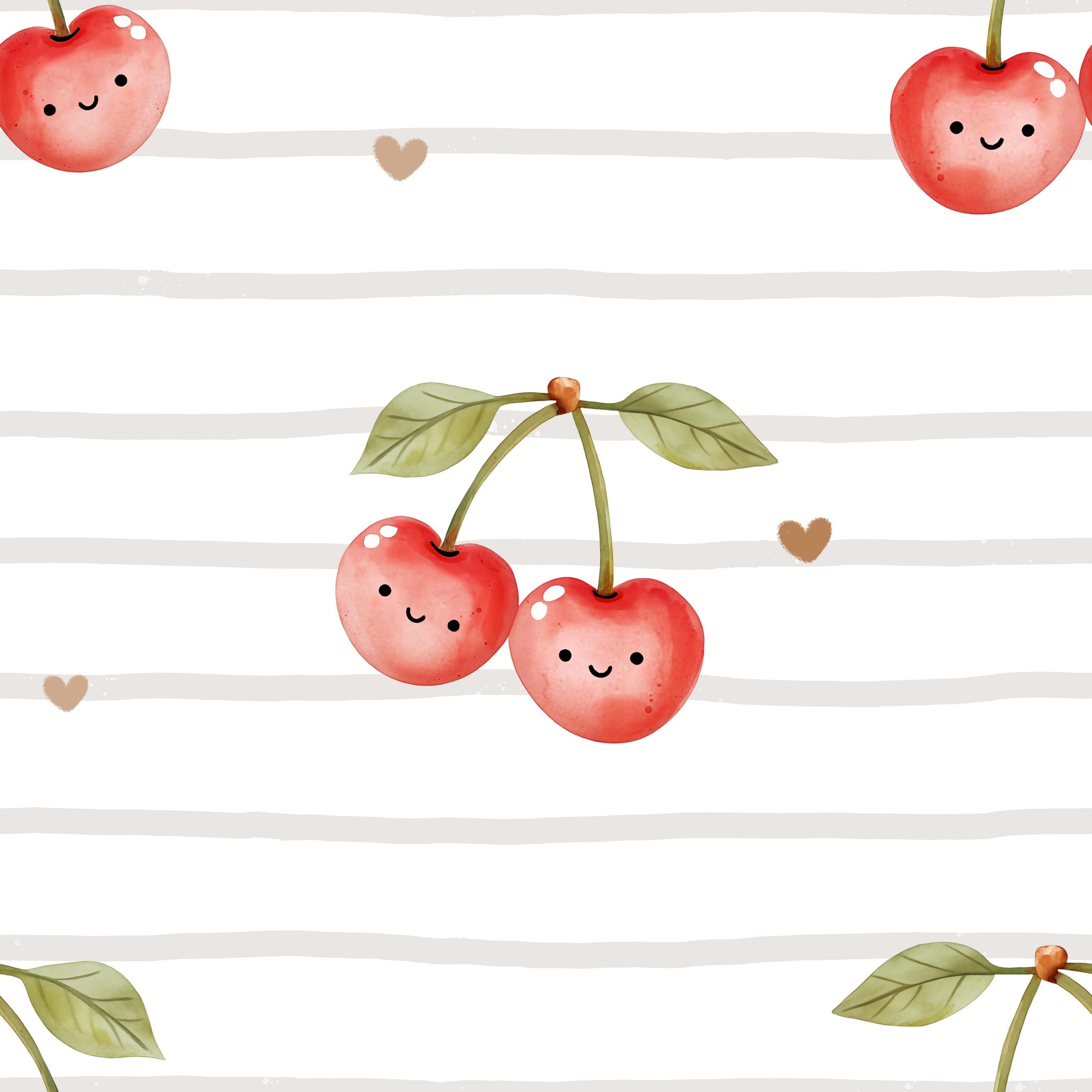 In-house production Happy Cherries - Organic Jersey / Organic French Terry