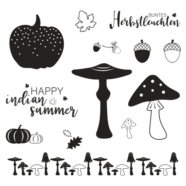 Rayher Clear Stamps - Herbstleuchten