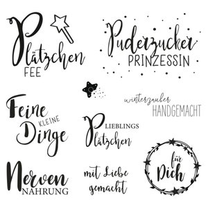 Rayher Clear Stamps - Sweet Greetings