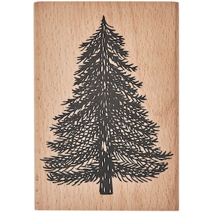 Rico Design Paper Timbro poesia albero di Natale 85 x 120 mm