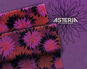 Viskose Twill „Asteria" lila magenta, Thorsten Berger Design