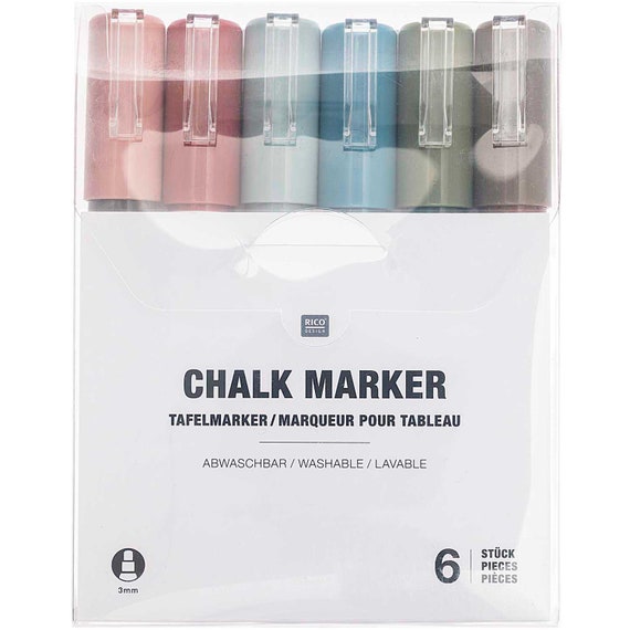 Rico Design Chalk Marker Pen - 3mm Rico Design Chalk Marker Pen - 3mm