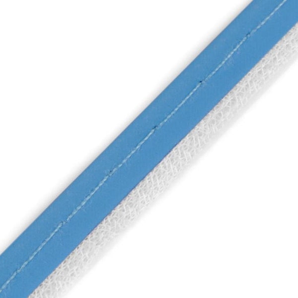 3 m Reflective piping 15 mm wide - light blue