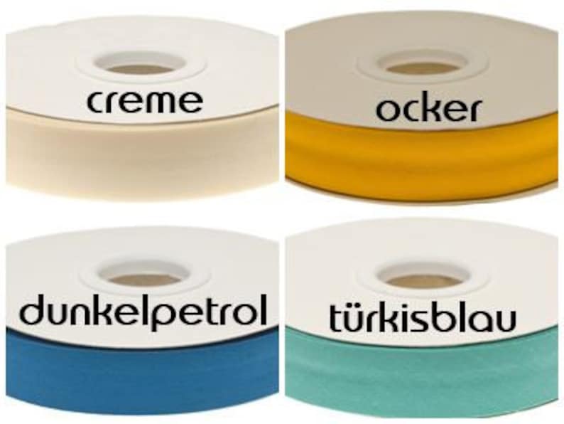 3 m bias tape different colors image 7