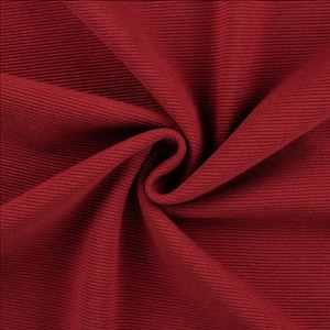 Ottoman Rippjersey - bordeaux