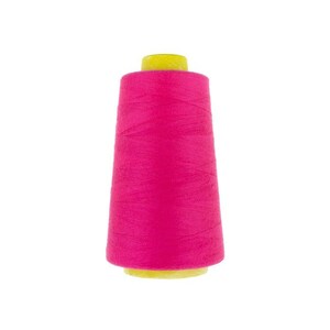 2 x overlock thread pink 3000 yards