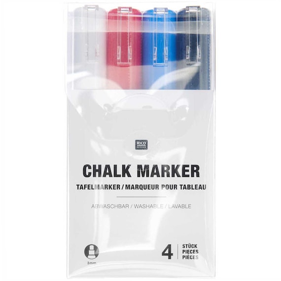 Rico Design Chalk Marker Pen - 3mm Rico Design Chalk Marker Pen - 3mm