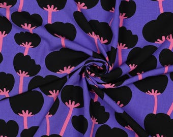 Fiori in viscosa viola - collezione Nerida Hansen