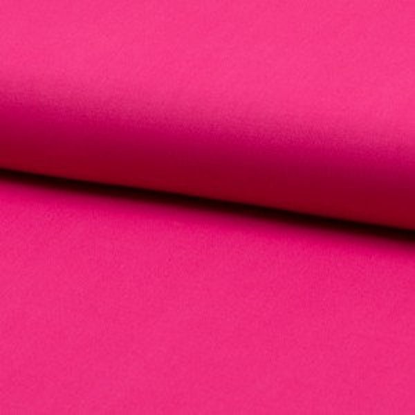 Baumwolle uni - pink