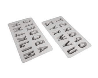 Silicone Mold ABC Rayher Letters