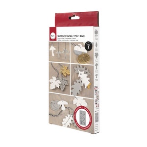 Stampo in silicone Rayher zucca, fungo, foglia, autunno