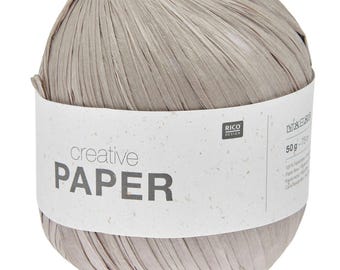Rico Design Creative Paper 50g 75 m paper yarn various colors