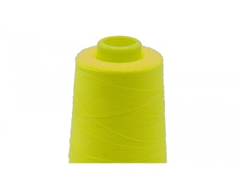 2 x Overlockgarn neon gelb 3000 yards