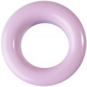 Può includere: Un anello per tende in plastica di colore lilla chiaro.