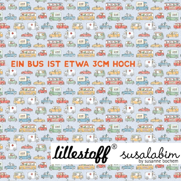 Lillestoff Jersey "Schon wieder Stau" - Susalabim