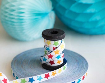 Nastro 2 m stelle arcobaleno - ByGraziela
