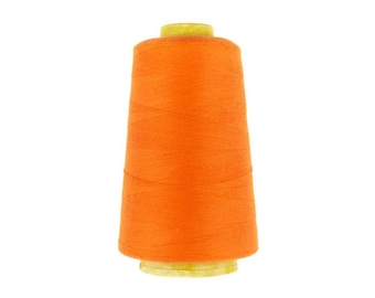 2 x fil overlock orange 3000 yards