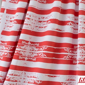 Lillestoff Jersey Francy Stripes red