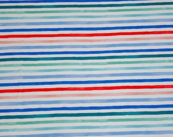 Hilco jersey "Ocean Stripe" striped, dark blue, red, mint
