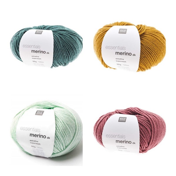 Rico Design Essentials Mérinos dk 50g 120 m