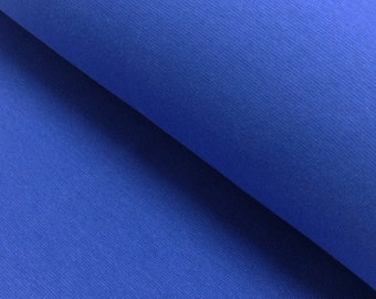 Cuffs smooth royal blue - 35 cm tubular fabric - cuff