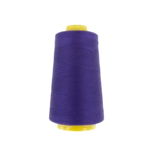 2 x overlock thread purple - 3000 yards