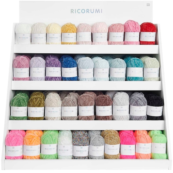 Rico Design Ricorumi Nilli Nilli 25g alle Farben Chenille Garn