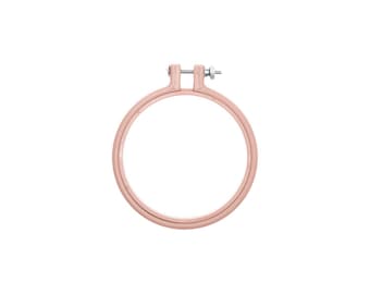 Rico Design Stickring aus Kunststoff rosa 10,1cm