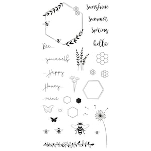 Rayher Clear Stamps - Bee Summer