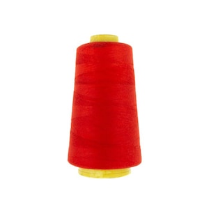 2 x overlock thread red 3000 yards