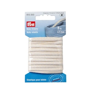 Prym Baby Elastique - caoutchouc - 4,5 mm 3 m - 910350