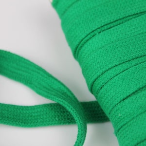 Nastro con cappuccio verde erba 2 m - larghezza 17 mm - cordino