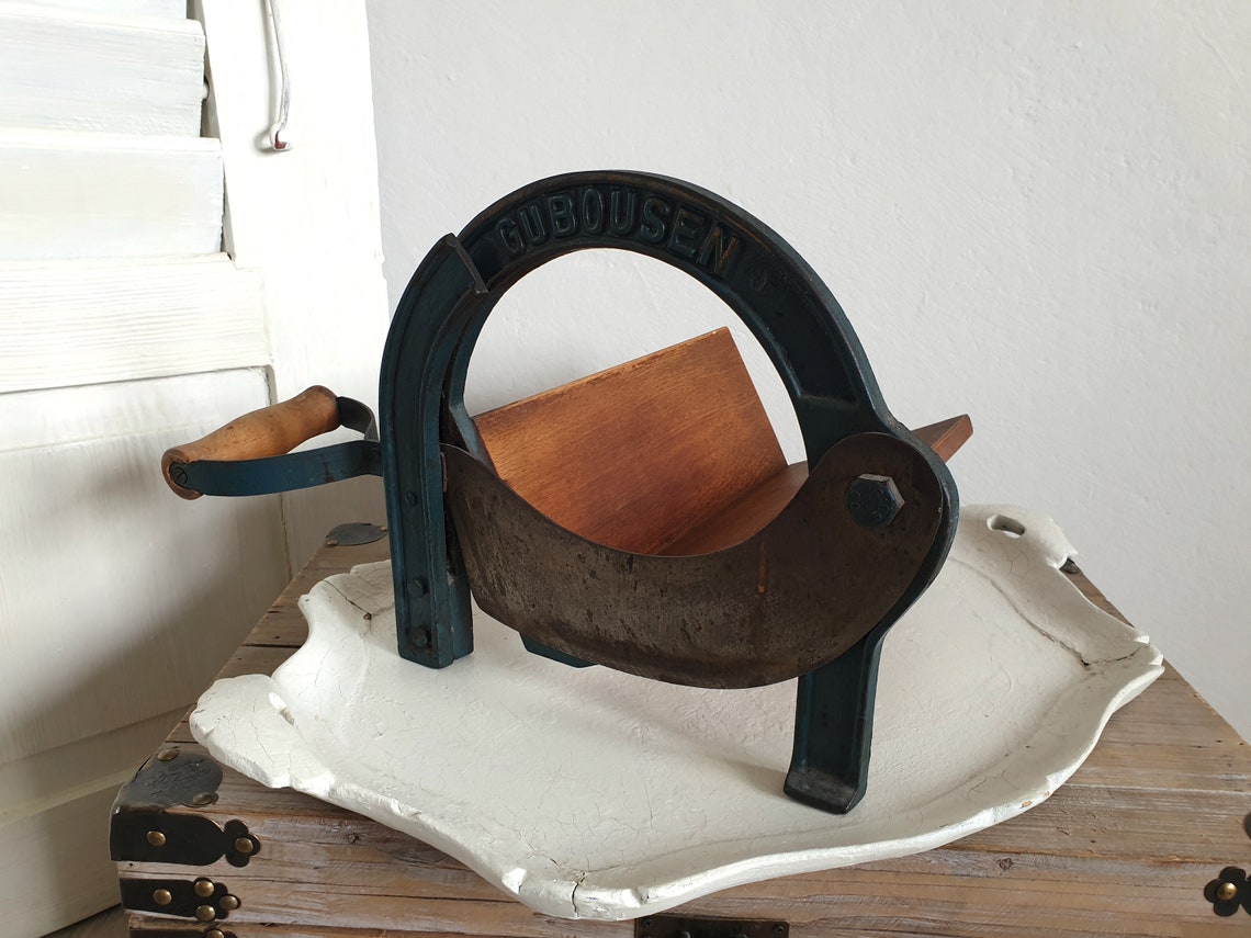 Old Bread Cutter Antique Bread Cutter Manual Lever Arm Etsy