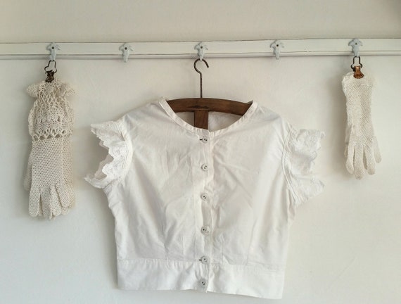 antique camisole, bustier, victorian underwear, wh