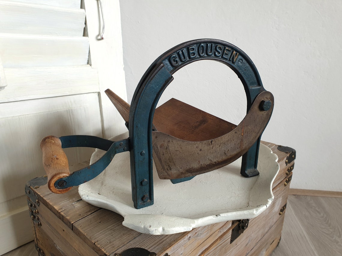 Old Bread Cutter Antique Bread Cutter Manual Lever Arm Etsy