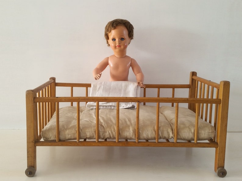 antique doll bed