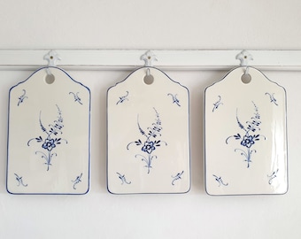 1x old cutting board, porcelain board, breakfast board, Villeroy & Boch, VIEUX LUXEMBOURG, vintage, brocante
