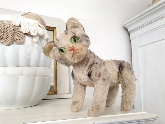 antique steiff cat